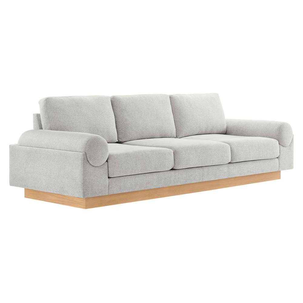 Modway - Oasis Upholstered Fabric Sofa - EEI-6401-LGR veiw 2