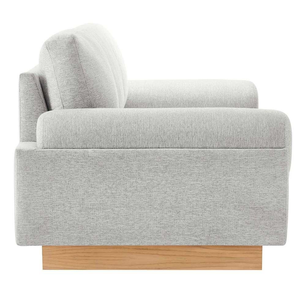 Modway - Oasis Upholstered Fabric Sofa - EEI-6401-LGR veiw 3