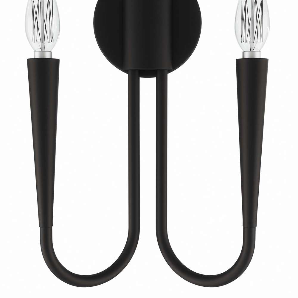 Modway - Penrose 2-Light Wall Sconce - EEI-5666-BLK veiw 3