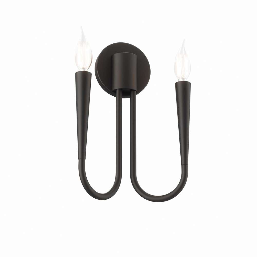 Modway - Penrose 2-Light Wall Sconce - EEI-5666-BLK veiw 4