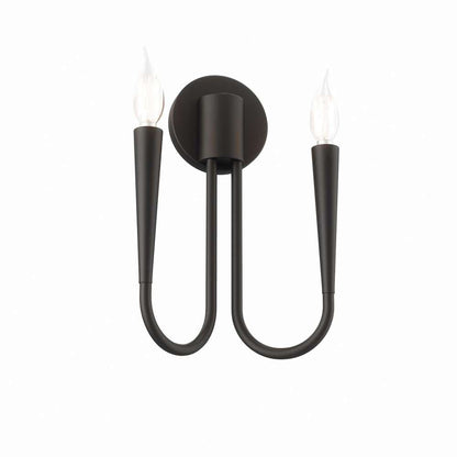 Modway - Penrose 2-Light Wall Sconce - EEI-5666-BLK veiw 4