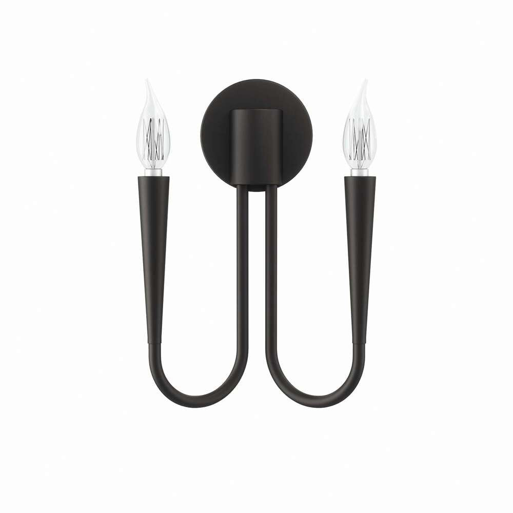 Modway - Penrose 2-Light Wall Sconce - EEI-5666-BLK veiw 6