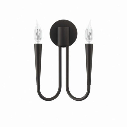 Modway - Penrose 2-Light Wall Sconce - EEI-5666-BLK veiw 6
