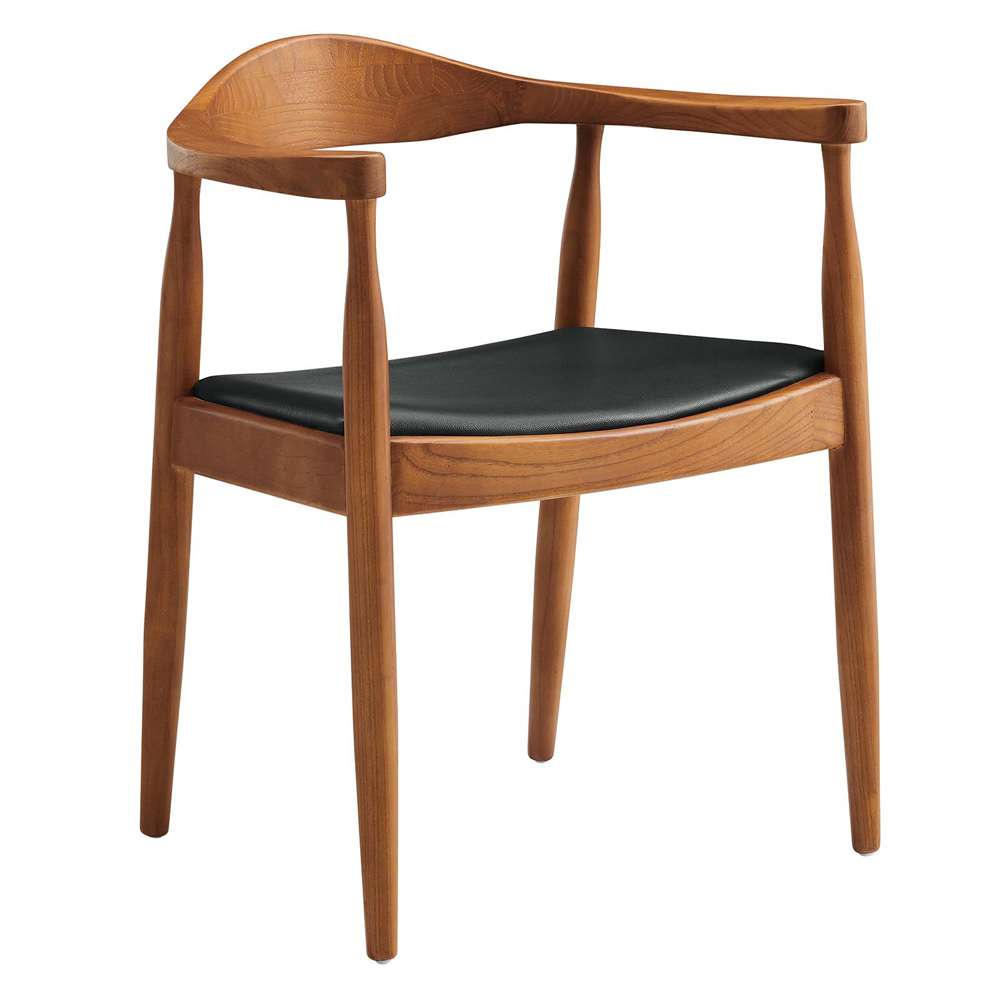Modway - Presidential Dining Armchair - EEI-649-BLK veiw 2