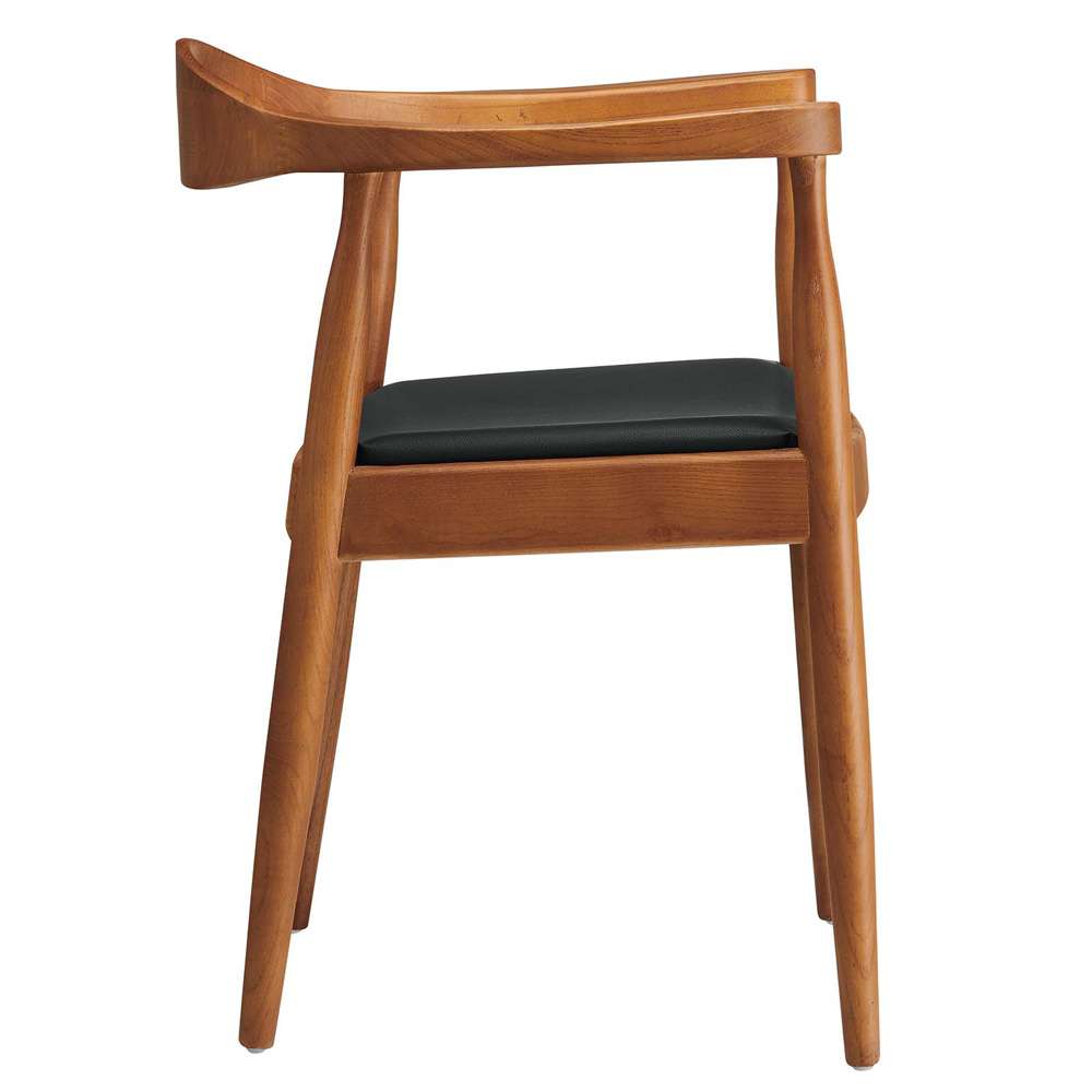 Modway - Presidential Dining Armchair - EEI-649-BLK veiw 3