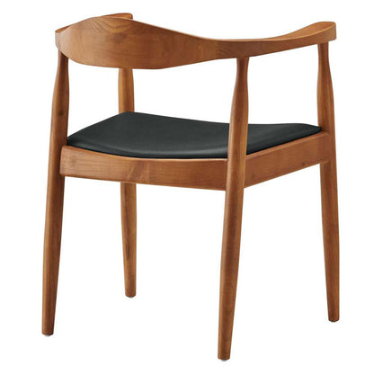Modway - Presidential Dining Armchair - EEI-649-BLK veiw 4
