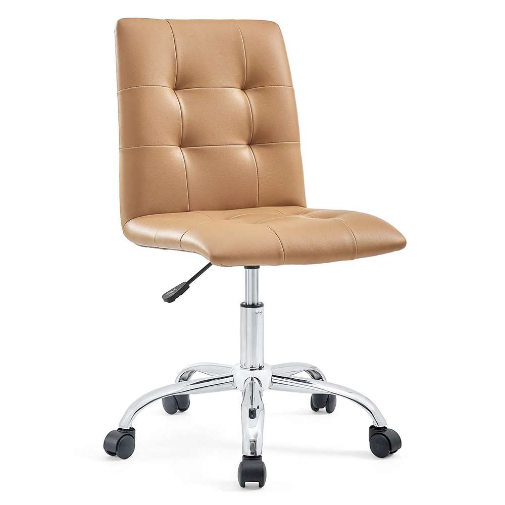 Modway - Prim Armless Mid Back Office Chair - EEI-1533-TAN veiw 1