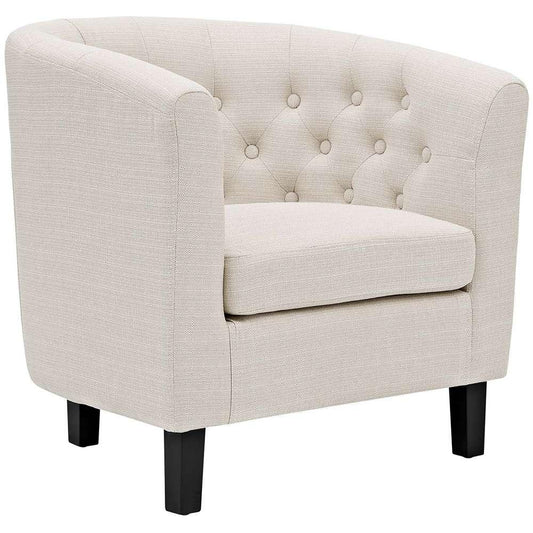 Modway - Prospect Upholstered Fabric Armchair - EEI-2551-BEI veiw 1