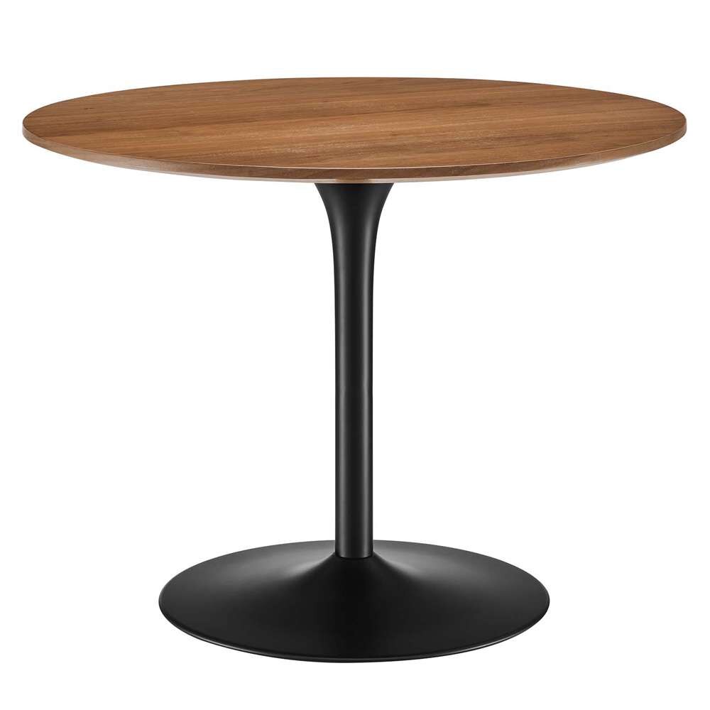 Modway - Pursuit 40in Dining Table - EEI-6313-WAL-BLK veiw 2