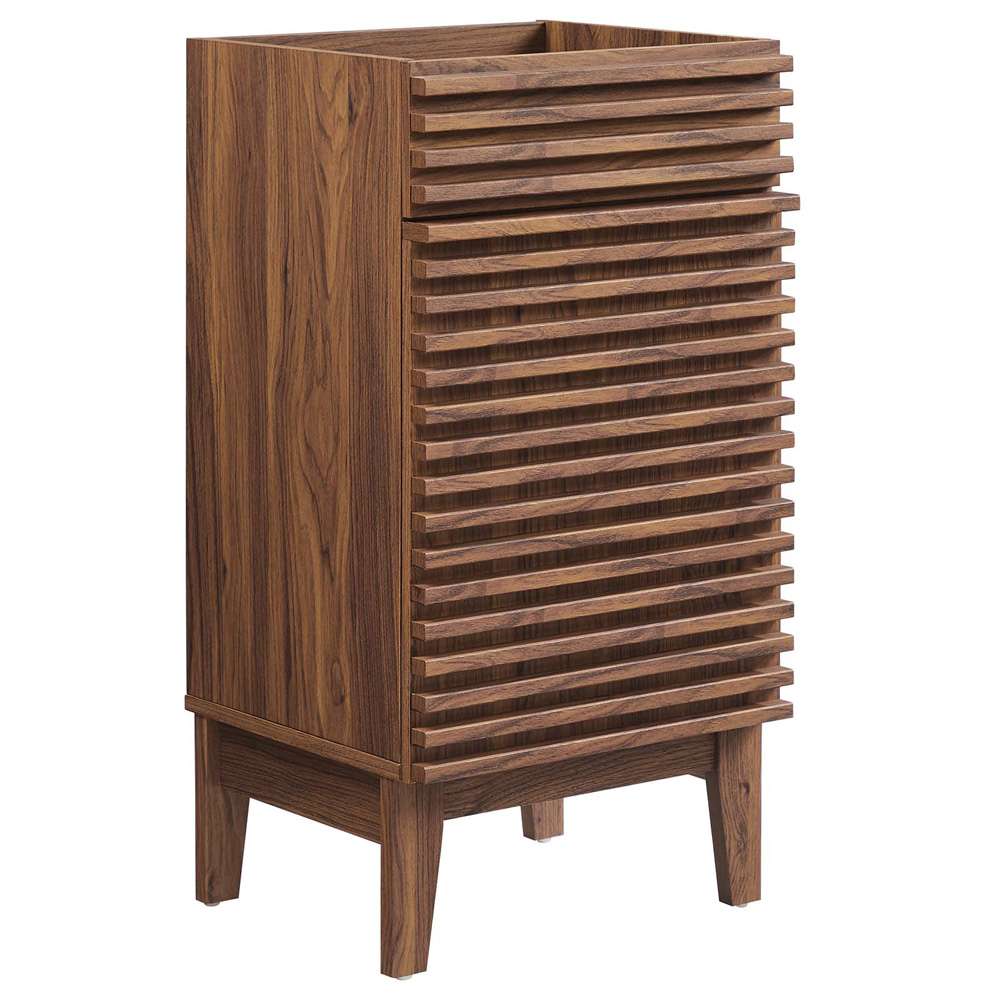 Modway - Render 18in Bathroom Vanity Cabinet (Sink Basin Not Included) - EEI-4849-WAL veiw 3