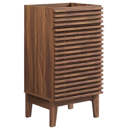 Modway - Render 18in Bathroom Vanity Cabinet (Sink Basin Not Included) - EEI-4849-WAL veiw 3