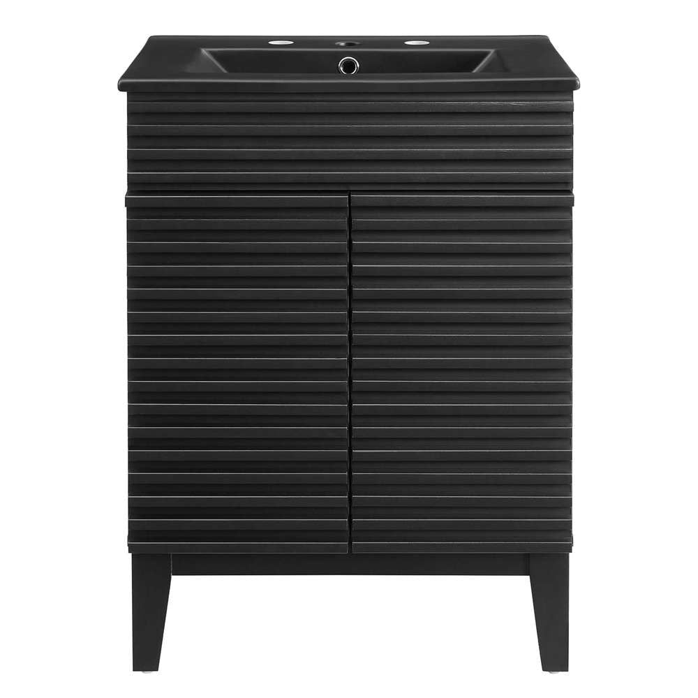 Modway - Render 24in Bathroom Vanity - EEI-5350-BLK-BLK veiw 3