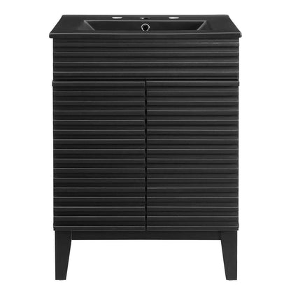Modway - Render 24in Bathroom Vanity - EEI-5350-BLK-BLK veiw 3