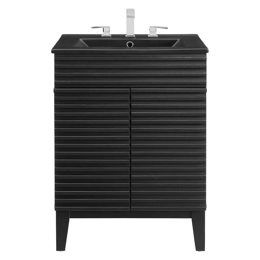 Modway - Render 24in Bathroom Vanity - EEI-5350-BLK-BLK veiw 4