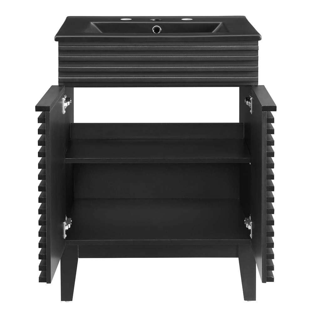 Modway - Render 24in Bathroom Vanity - EEI-5350-BLK-BLK veiw 5