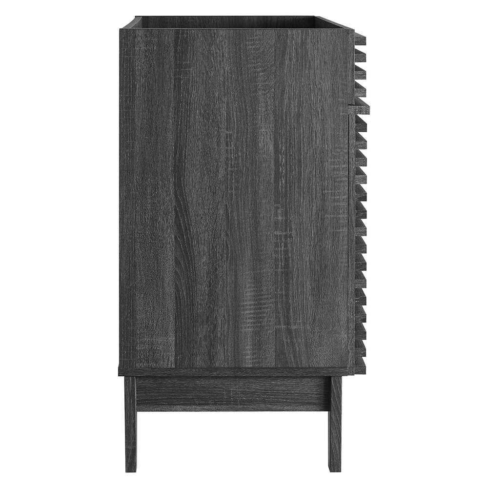 Modway - Render 30in Bathroom Vanity Cabinet (Sink Basin Not Included) - EEI-4851-CHA veiw 3