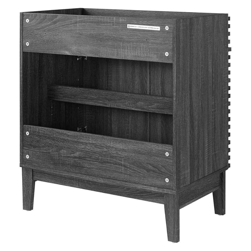 Modway - Render 30in Bathroom Vanity Cabinet (Sink Basin Not Included) - EEI-4851-CHA veiw 5