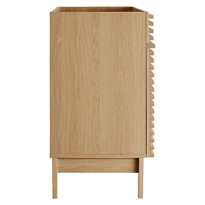 Modway - Render 30in Bathroom Vanity Cabinet (Sink Basin Not Included) - EEI-4851-OAK veiw 3