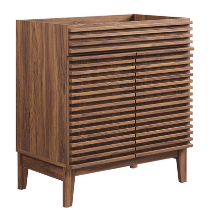 Modway - Render 30in Bathroom Vanity Cabinet (Sink Basin Not Included) - EEI-4851-WAL veiw 3