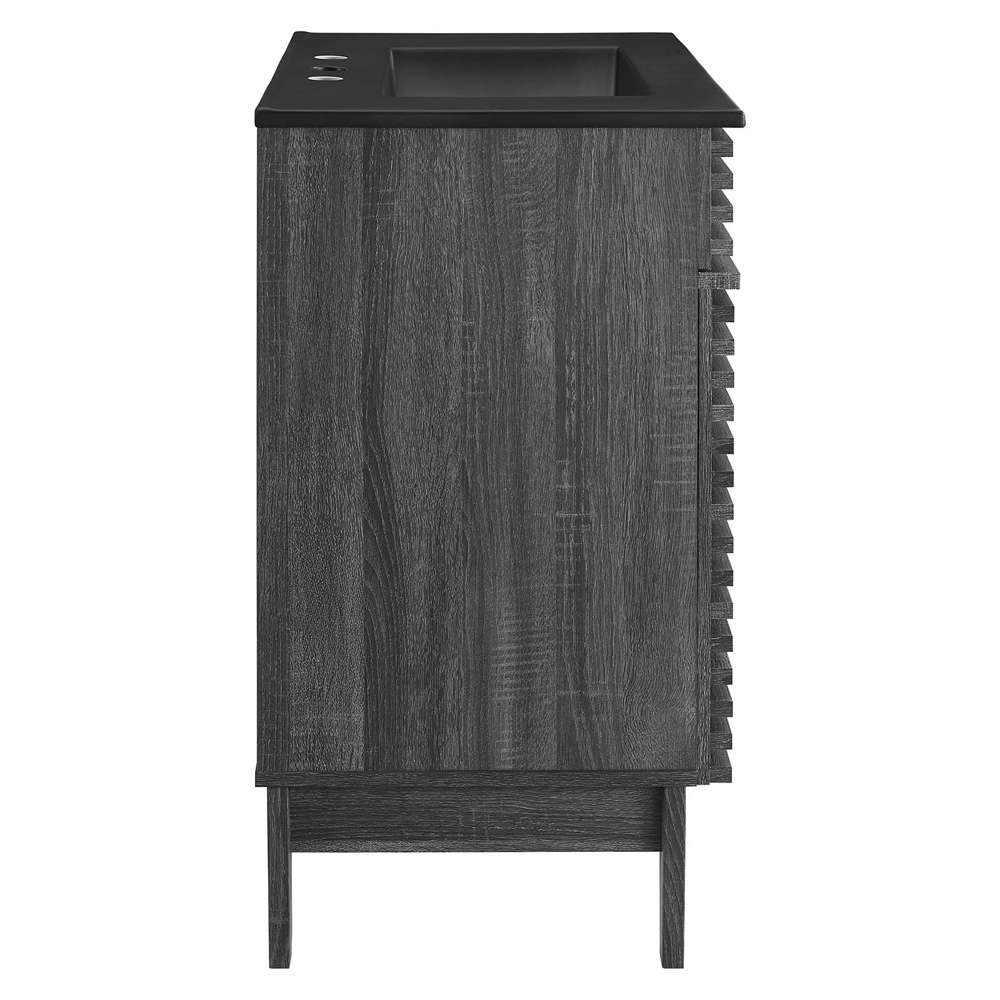 Modway - Render 30in Bathroom Vanity - EEI-5418-CHA-BLK veiw 3