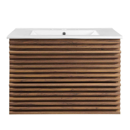 Modway - Render 30in Wall-Mount Bathroom Vanity - EEI-5421-WAL-WHI veiw 5