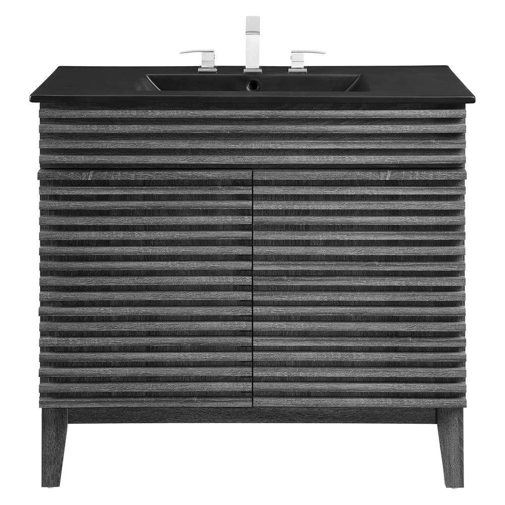 Modway - Render 36in Bathroom Vanity - EEI-5396-CHA-BLK veiw 3