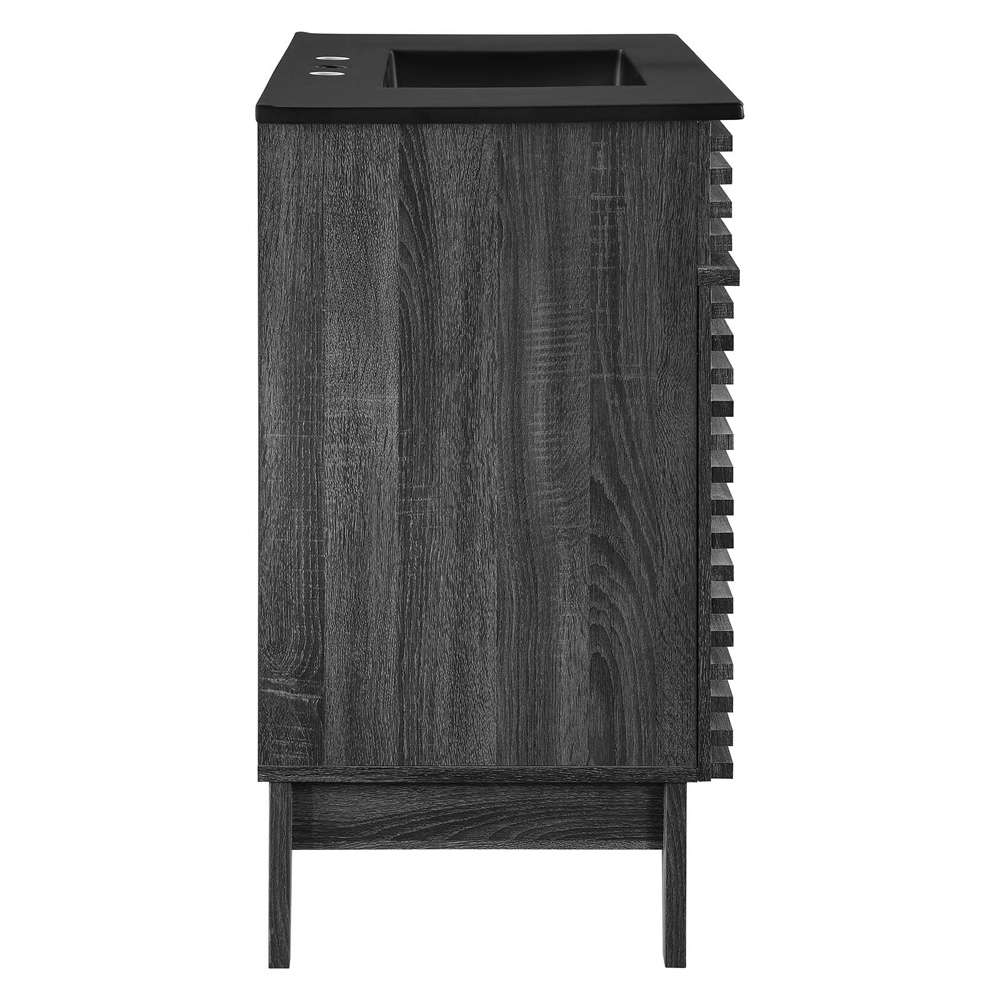 Modway - Render 36in Bathroom Vanity - EEI-5396-CHA-BLK veiw 5