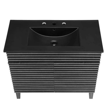 Modway - Render 36in Bathroom Vanity - EEI-5396-CHA-BLK veiw 6