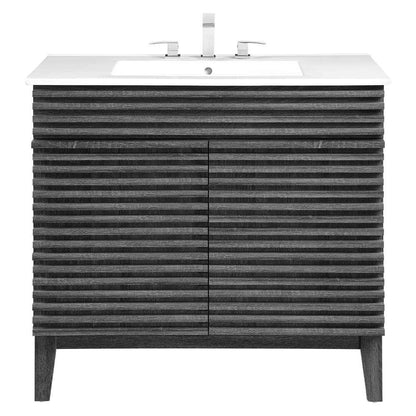 Modway - Render 36in Bathroom Vanity - EEI-4437-CHA-WHI veiw 3
