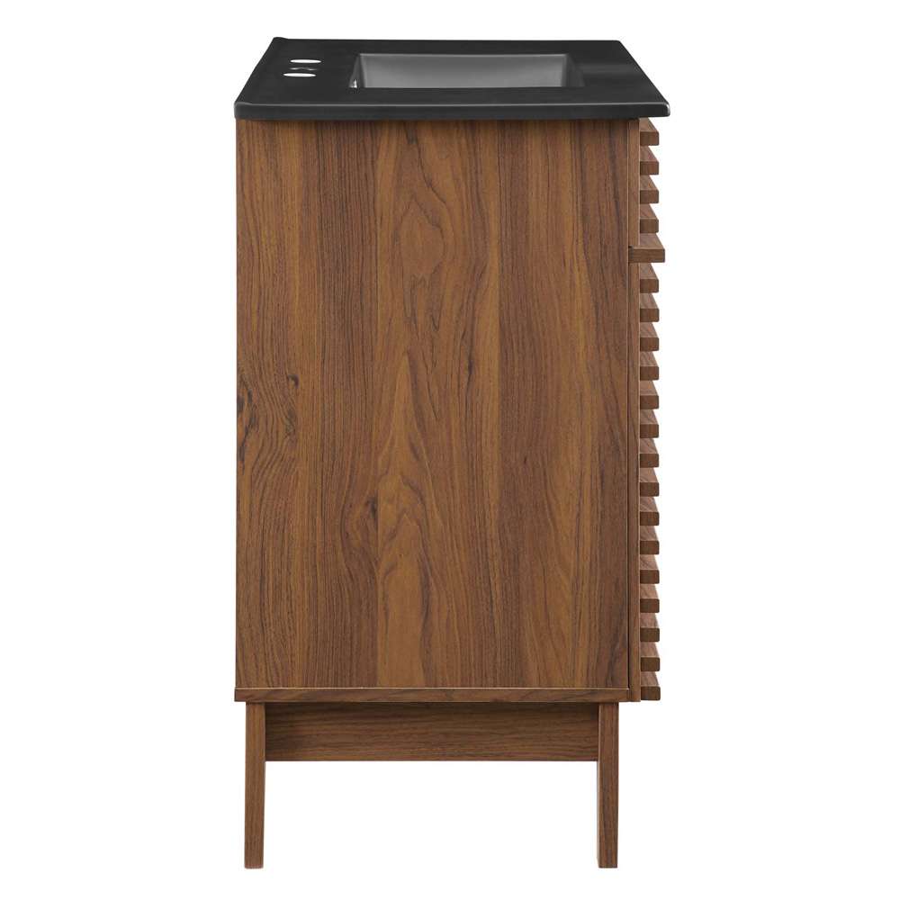 Modway - Render 36in Bathroom Vanity - EEI-5396-WAL-BLK veiw 6