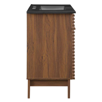 Modway - Render 36in Bathroom Vanity - EEI-5396-WAL-BLK veiw 6