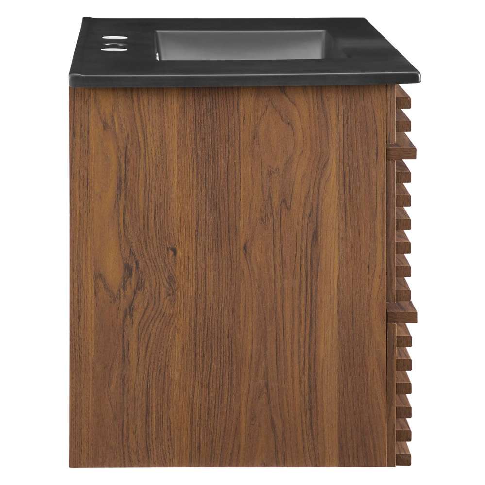 Modway - Render 36in Wall-Mount Bathroom Vanity - EEI-5395-WAL-BLK veiw 6