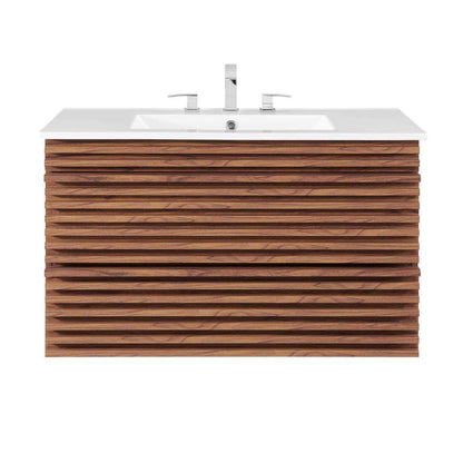 Modway - Render 36in Wall-Mount Bathroom Vanity - EEI-4436-WAL-WHI veiw 6