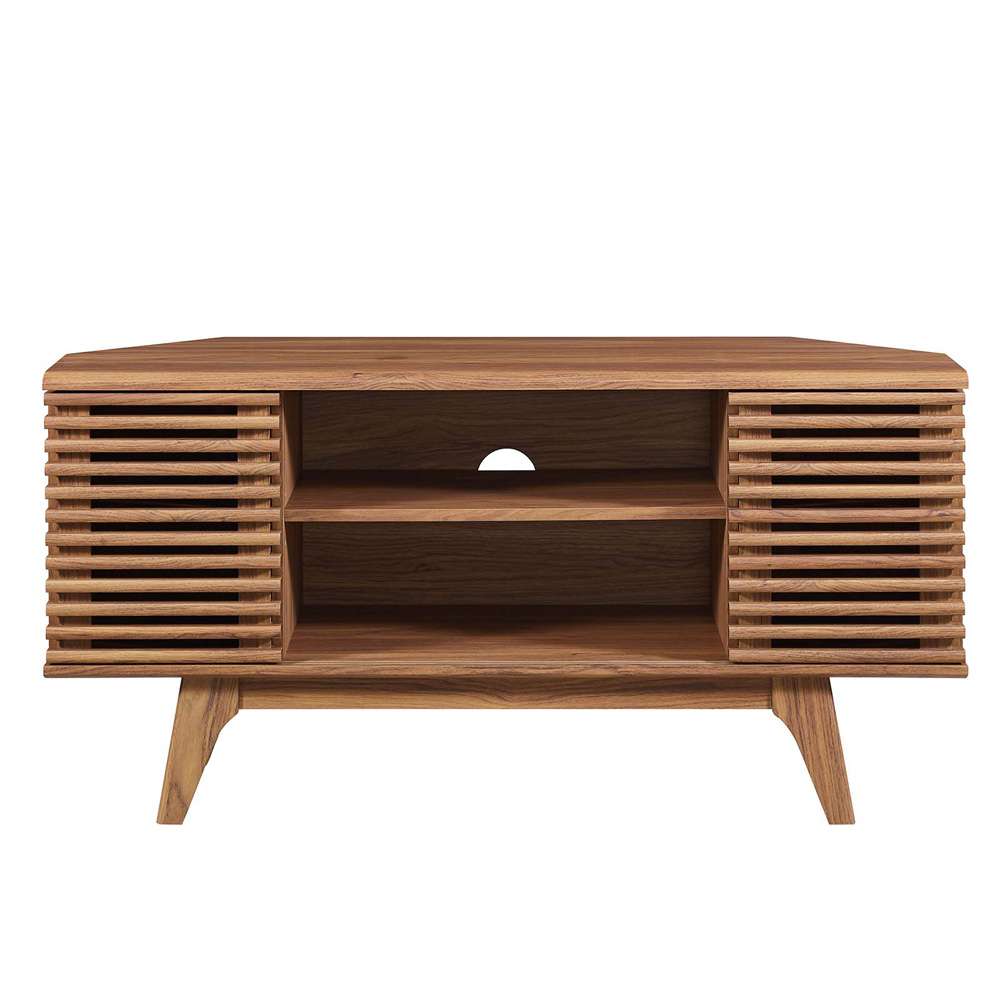 Modway - Render 46in Corner TV Stand - EEI-6157-WAL veiw 5