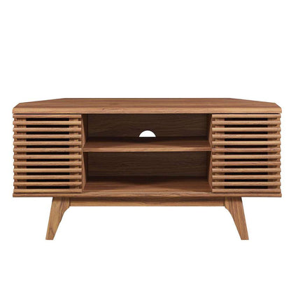 Modway - Render 46in Corner TV Stand - EEI-6157-WAL veiw 5