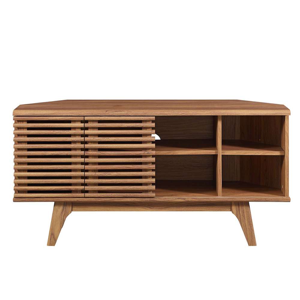 Modway - Render 46in Corner TV Stand - EEI-6157-WAL veiw 6