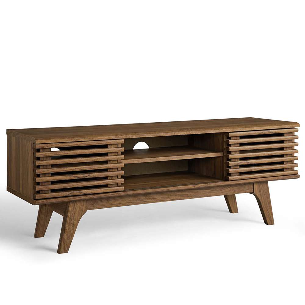 Modway - Render 46in Media Console TV Stand - EEI-3837-WAL veiw 1