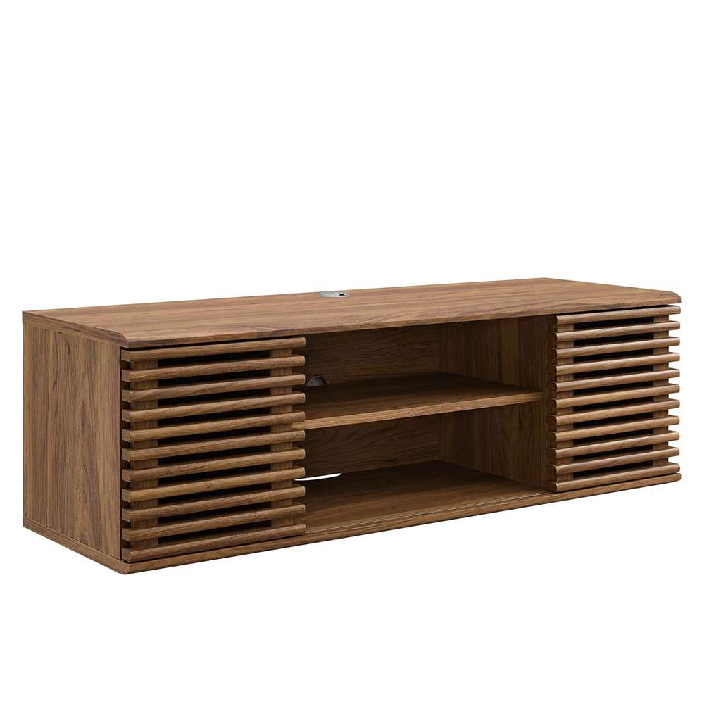 Modway - Render 46in Wall-Mount Media Console TV Stand - EEI-4266-WAL veiw 1