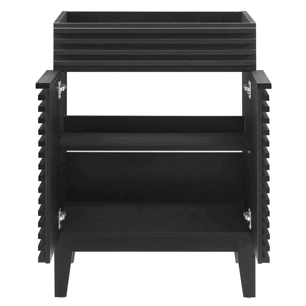 Modway - Render Bathroom Vanity Cabinet (Sink Basin Not Included) - EEI-4598-BLK veiw 4