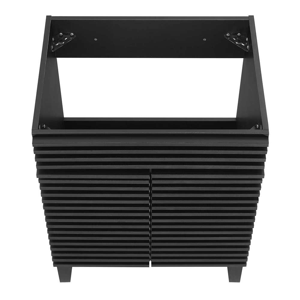 Modway - Render Bathroom Vanity Cabinet (Sink Basin Not Included) - EEI-4598-BLK veiw 6