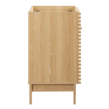 Modway - Render Bathroom Vanity Cabinet (Sink Basin Not Included) - EEI-4598-OAK veiw 3