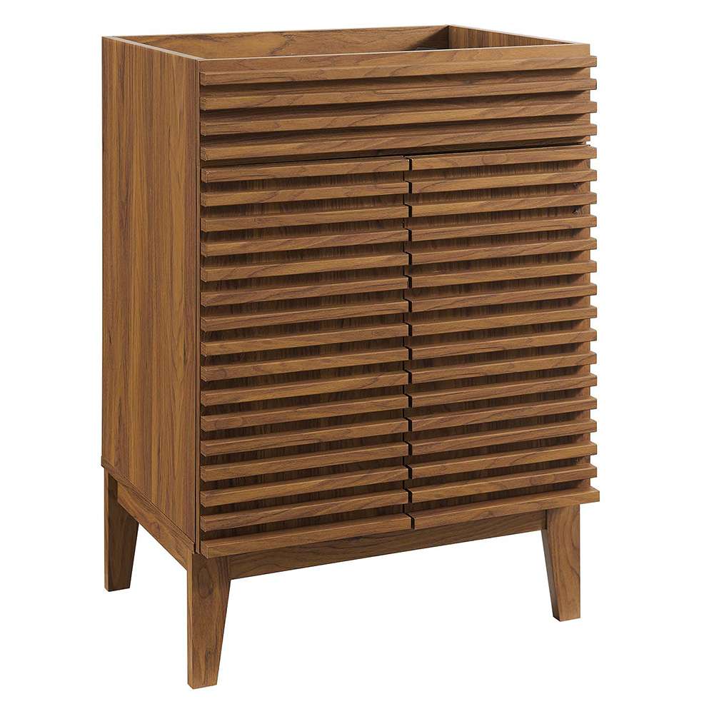 Modway - Render Bathroom Vanity Cabinet (Sink Basin Not Included) - EEI-4598-WAL veiw 1