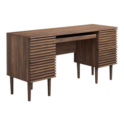 Modway - Render Office Desk - EEI-6254-WAL veiw 1