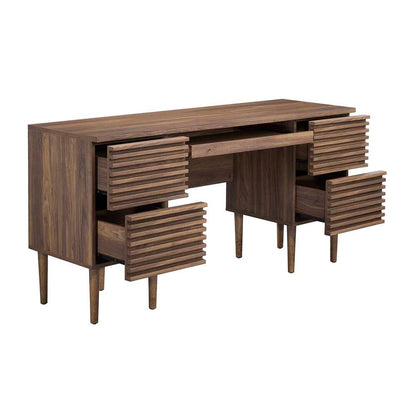 Modway - Render Office Desk - EEI-6254-WAL veiw 3