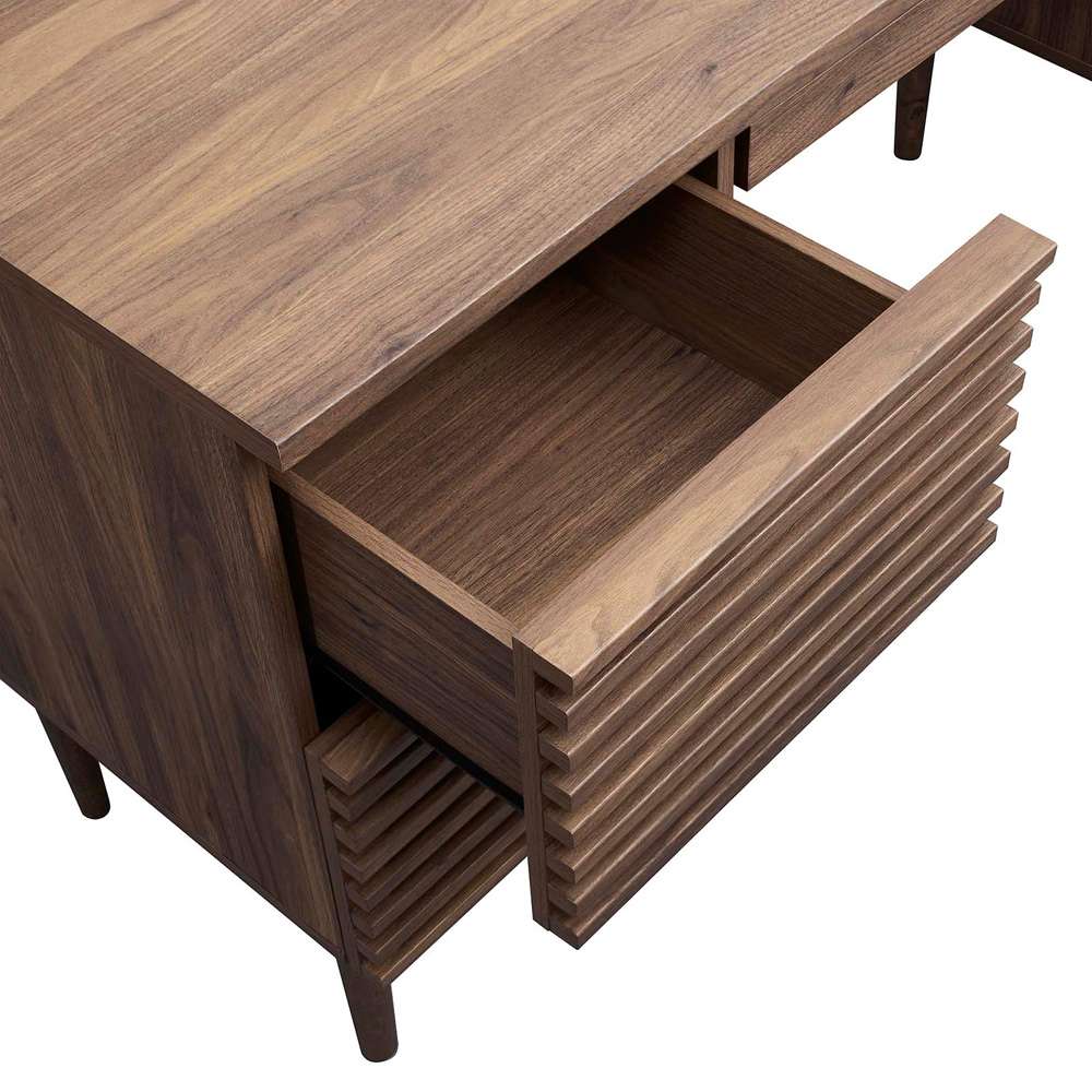 Modway - Render Office Desk - EEI-6254-WAL veiw 4