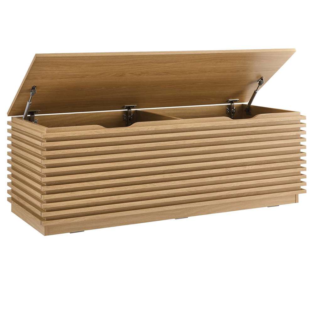 Modway - Render Storage Bench - EEI-6057-OAK veiw 3