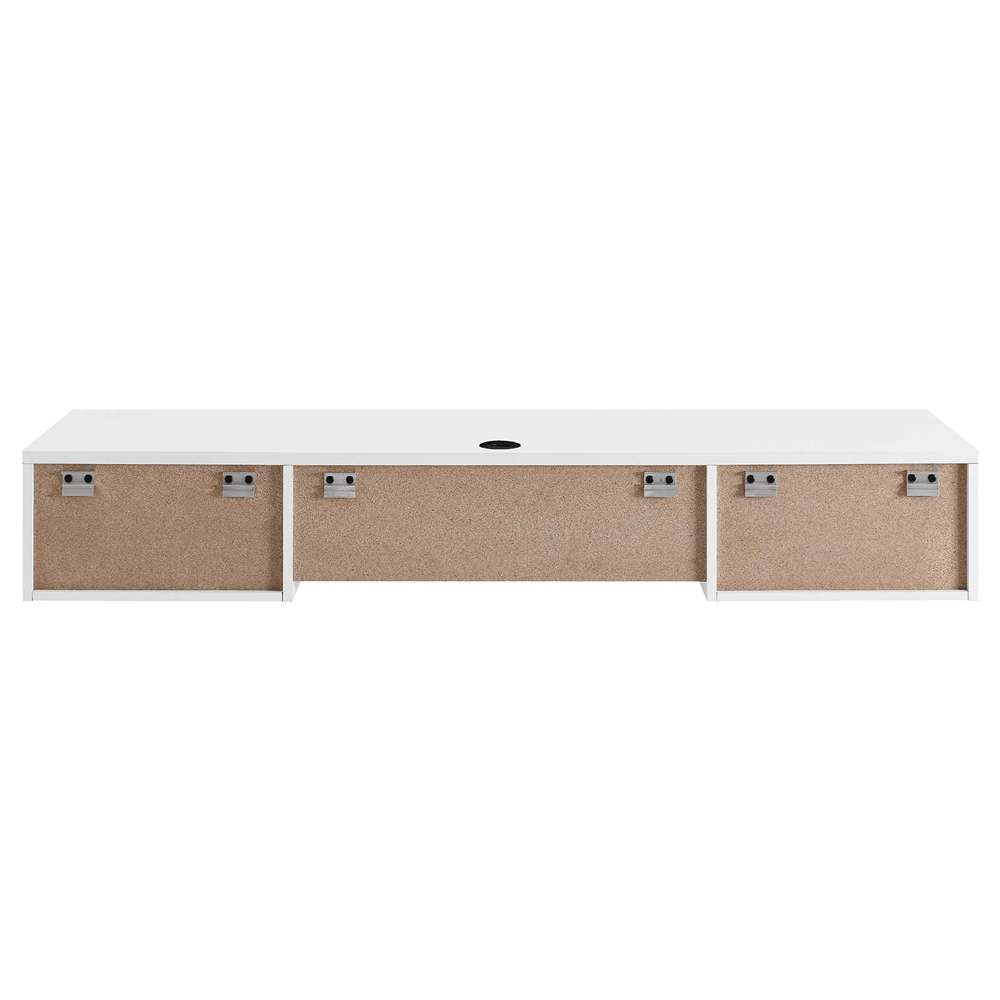 Modway - Render Wall Mount Wood Office Desk - EEI-5865-WHI veiw 4