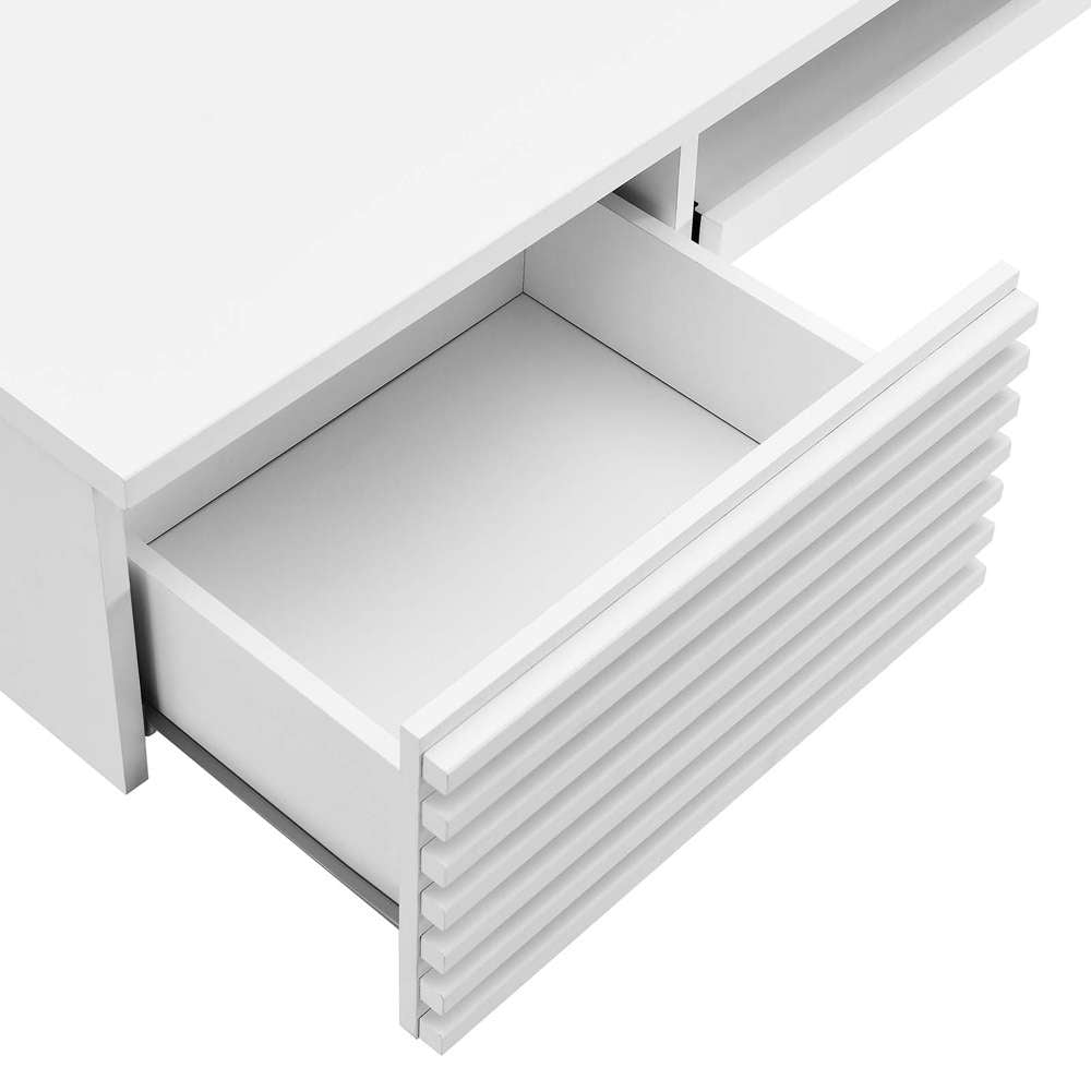 Modway - Render Wall Mount Wood Office Desk - EEI-5865-WHI veiw 5