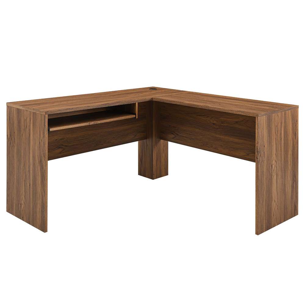 Modway - Render Wood Desk and File Cabinet Set - EEI-5821-WAL veiw 4