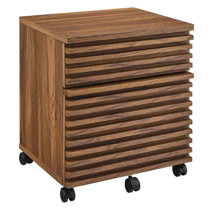 Modway - Render Wood File Cabinet - EEI-5704-WAL veiw 2